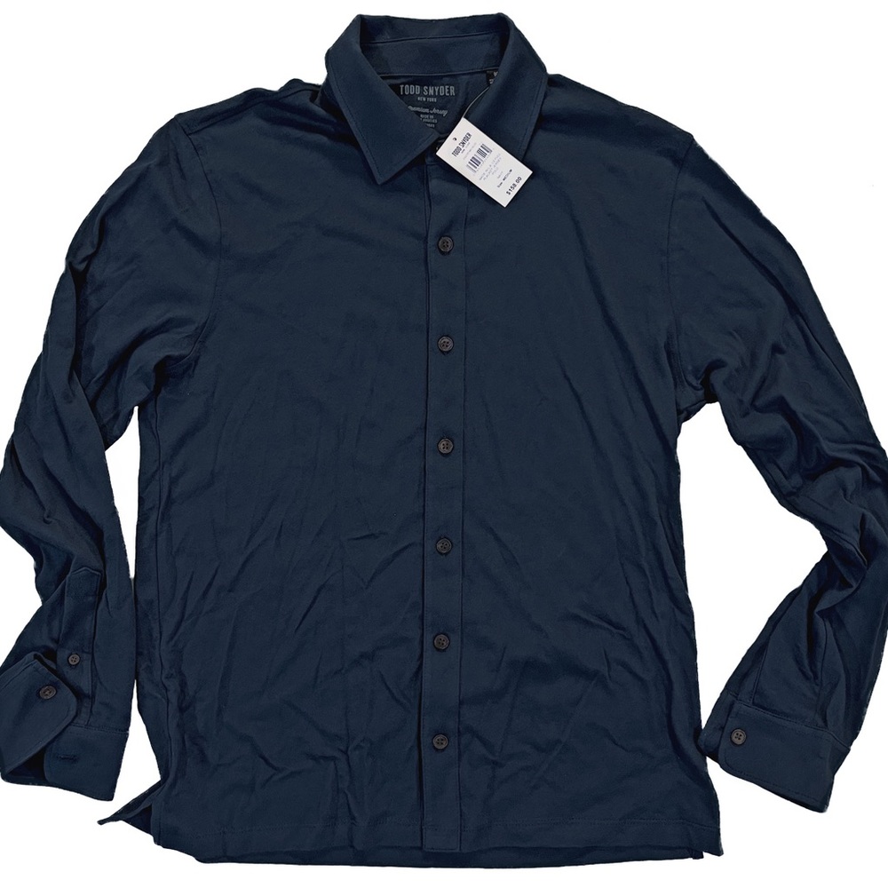 Men’s Todd Snyder Long Sleeve Knit Shirt MADE IN USA